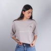 camiseta oversize genesis gris clara