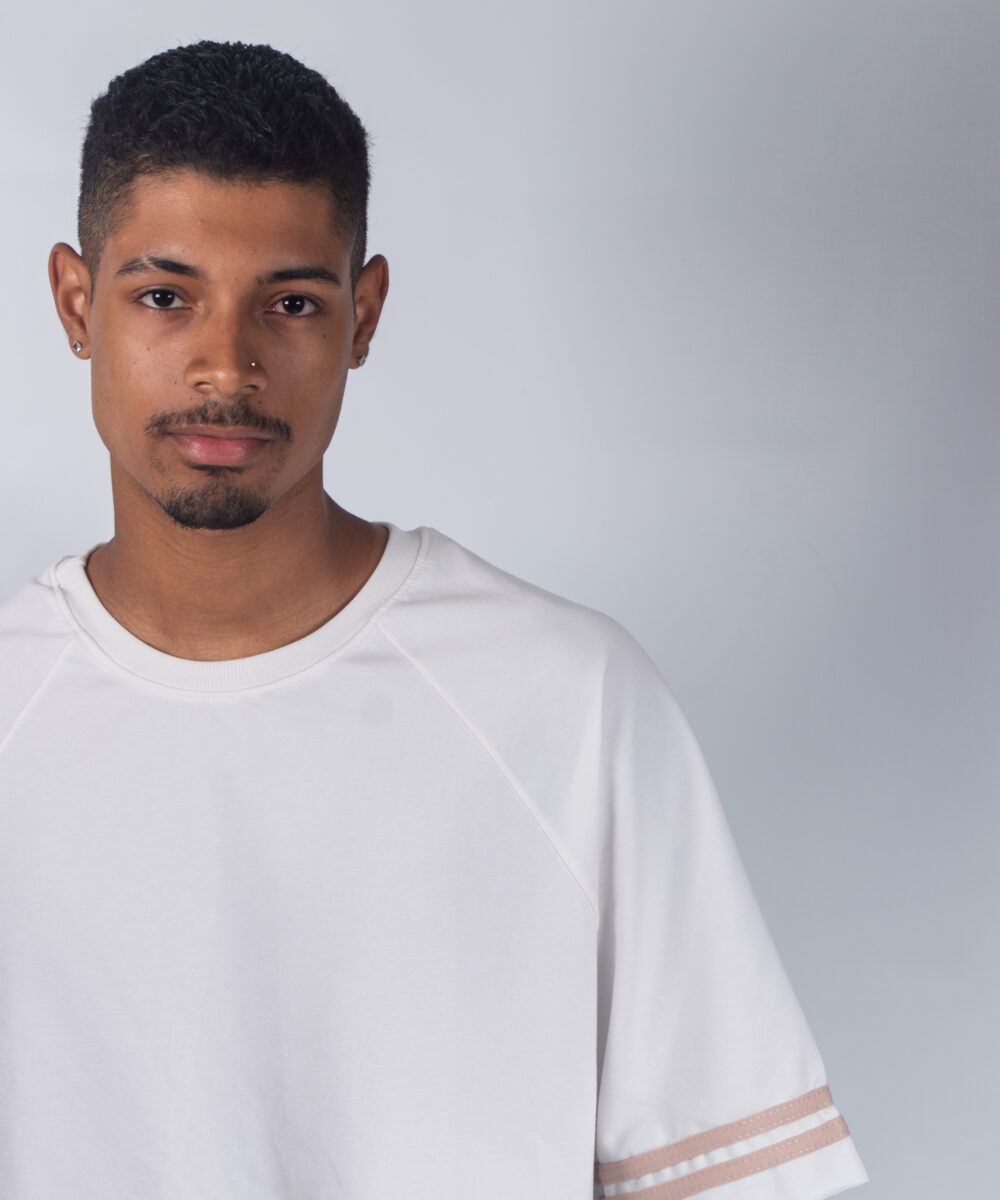 camiseta moon oversize hombre vainilla camiseta moon oversize hombre vainilla