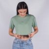 Camiseta dama oversize Verde 8014 4 verde invierno