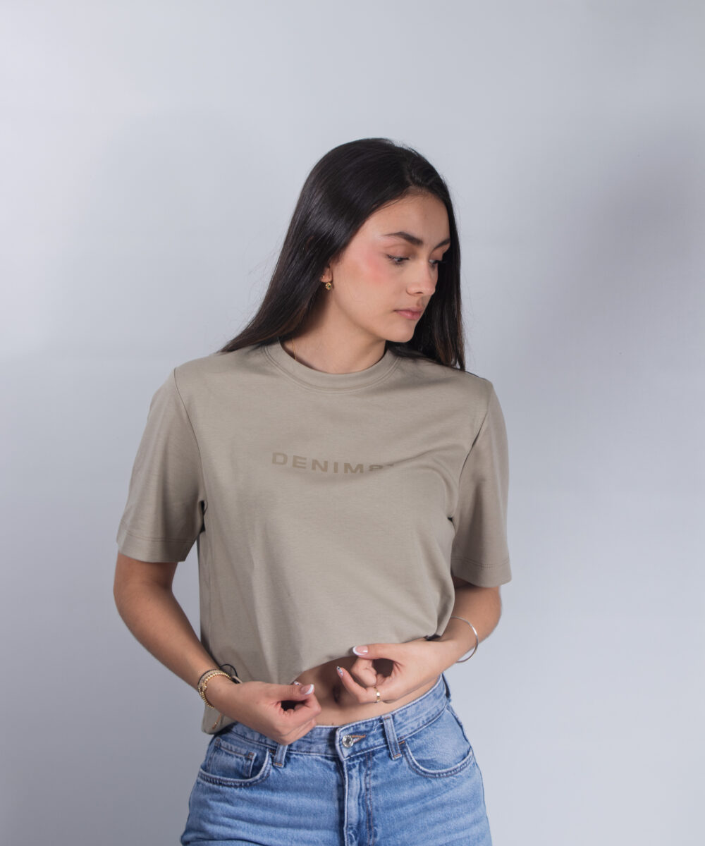 camiseta servant regular taupe (copia)