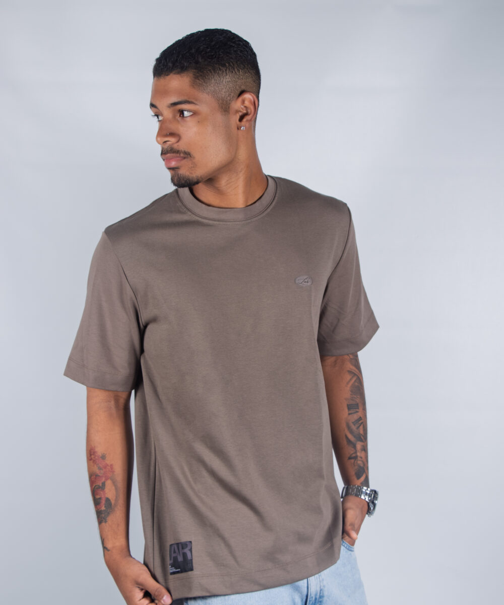 camiseta servant regular gris oscuro